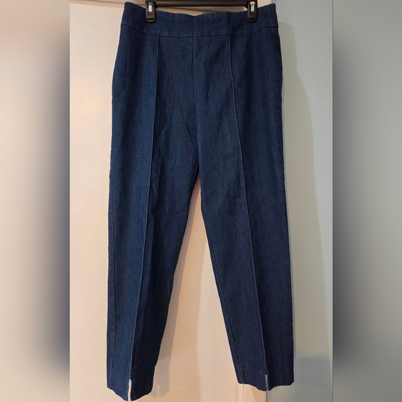 Thin Her Women's Pull On Stretch Denim Ankle Pant, Size 12 - Picture 2 of 8